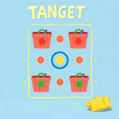 Plansza do rzutu — "Kredka do pudełka"