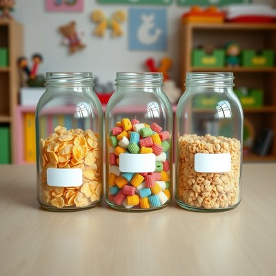 Pojemniczki z płatkami