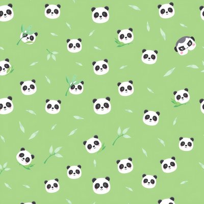 Wzór na chusteczki 'bambus' — do wydruku