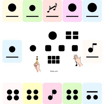 Karty rytmów — szablon do druku