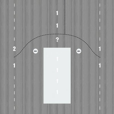 Plan ścieżki z taśmy — wzór do wydruku