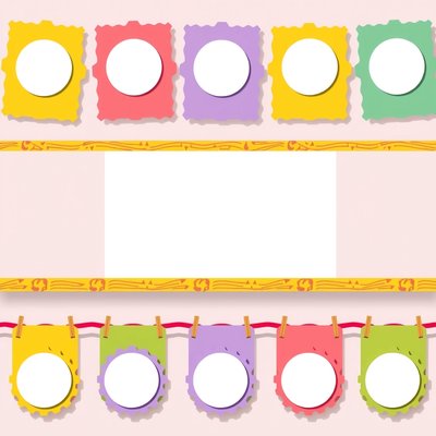 Baner wystawowy — miejsce na prace