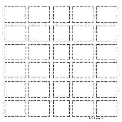 Szablon bazy znaczka (4x4 cm)