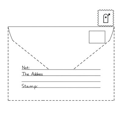 Szablon koperty do druku (A4)