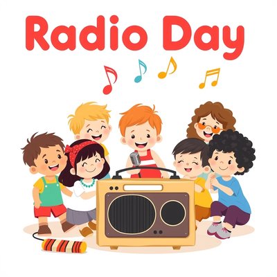 Plakat "Dzień Radia"