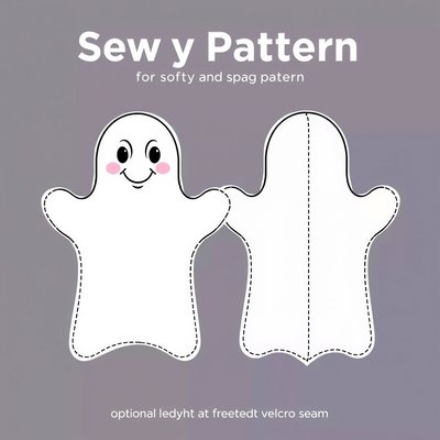 Szablon woreczka 'duszek' (beanbag)