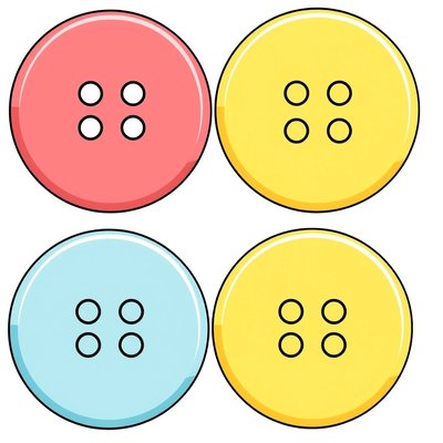 Guziki do wycięcia (duże ikony)