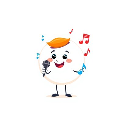 Ilustracja piosenki/znaczek piosenki o guziku