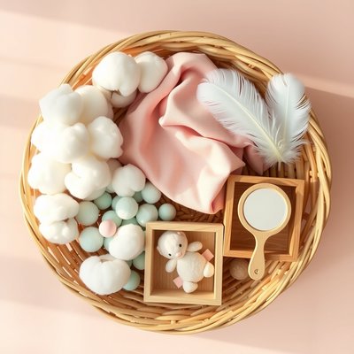 Kącik sensoryczny 'Chmurkowa skrzynia' — zdjęcie wzorcowe