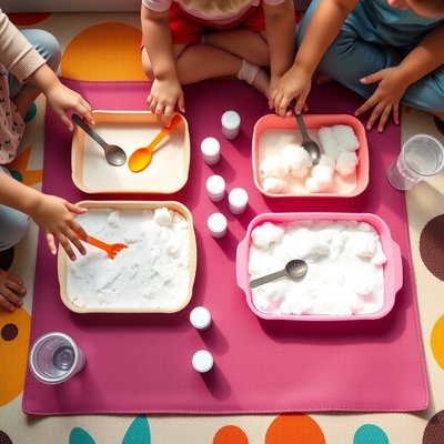 Stacja sensoryczna z tacami