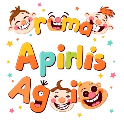 Plakat tytułowy: Prima Aprilis