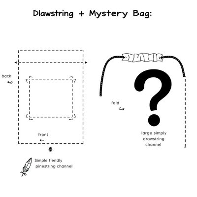 Szablon torby 'Mystery Bag' do wydruku