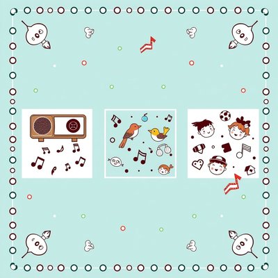 Szablony apaszek / chusteczek