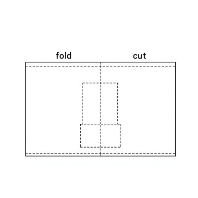 Szablon składanej książeczki (do wydruku)