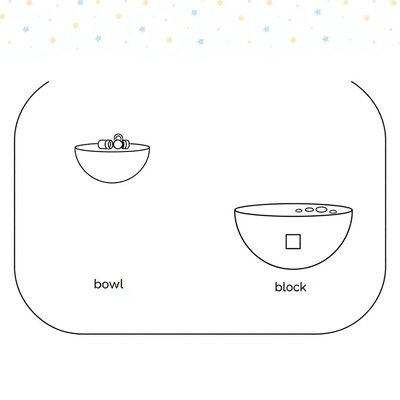 Matka eksperymentu — szablon do druku (Pływa / Tonie)