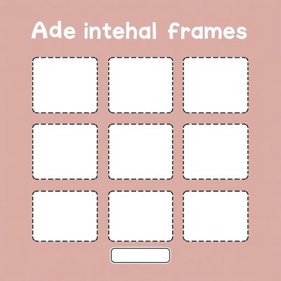 Szablon kart (ramki) do wydruku