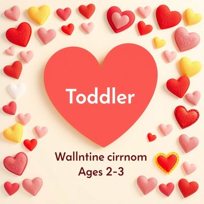 Plakat powitalny — Duże serce