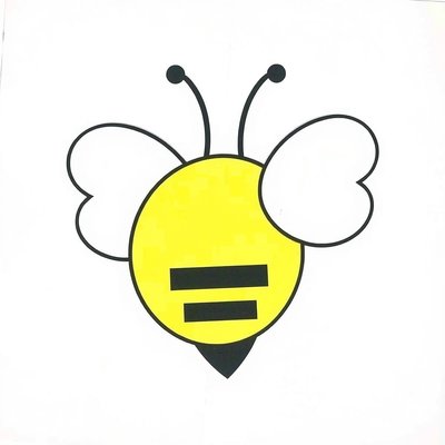 Szablon pszczółki do wycinania (A4)