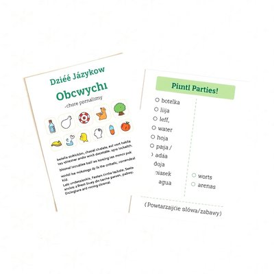 Karteczka informacyjna dla rodzica