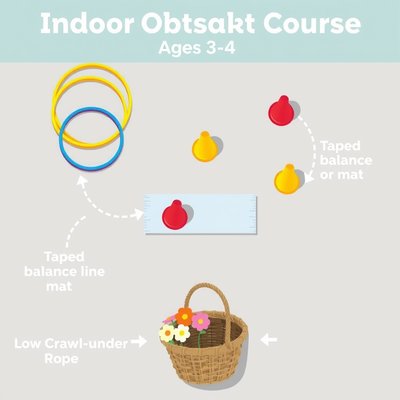 Szlak przeszkód — plan trasy