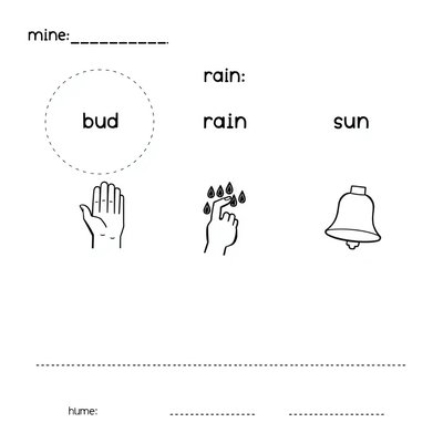 Wiosenne opowiadanie — szablon storyboardu