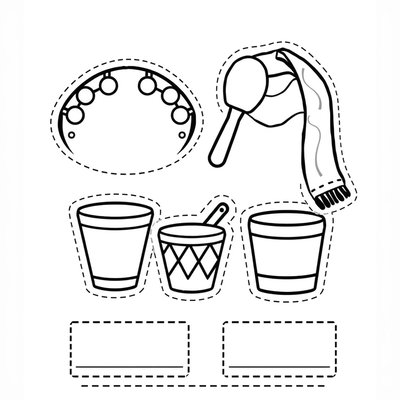 Szablony instrumentów i znaczniki ról — karty do druku