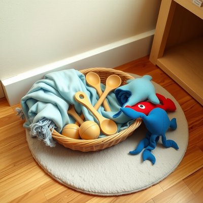 Kącik swobodnej zabawy — scena