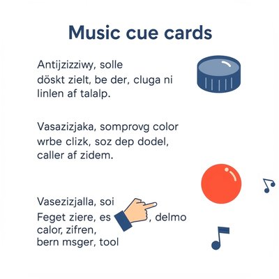 Karta piosenki i gestów