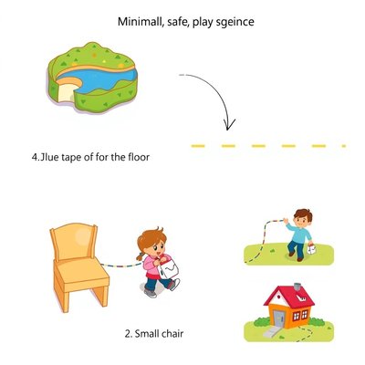 Ilustracja toru przeszkód 'Droga listonosza'