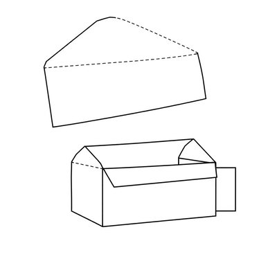 Szablony: koperta i skrzynka do wydruku