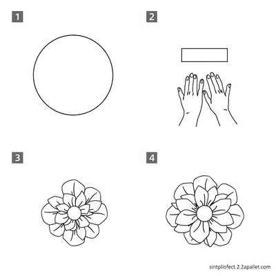 Stacja: Tworzenie prostego kwiatka — szablony i krok po kroku
