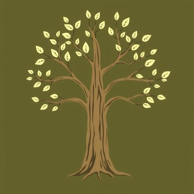 Szablon pnia drzewa — Drzewo Przyjaźni