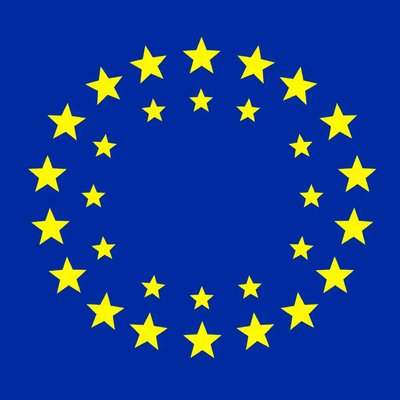 Flaga UE - baner / chusta