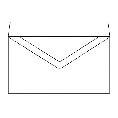 Szablon koperty / duży list (do wydruku)