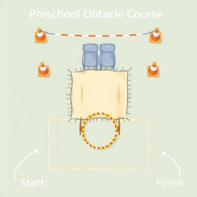 Schemat toru przeszkód