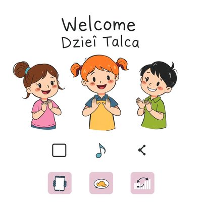 Szablon: Tablica powitalna i sygnały przejść