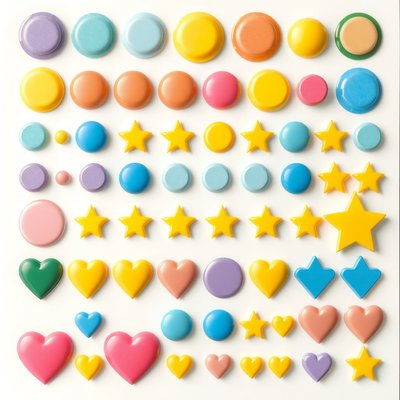 Naklejki i małe dekoracje