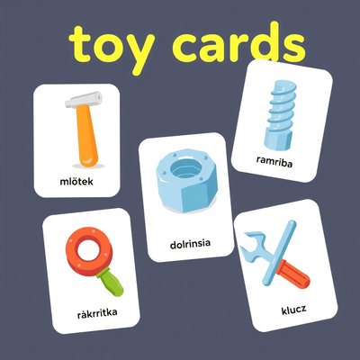 Karty narzędzi — flashcards