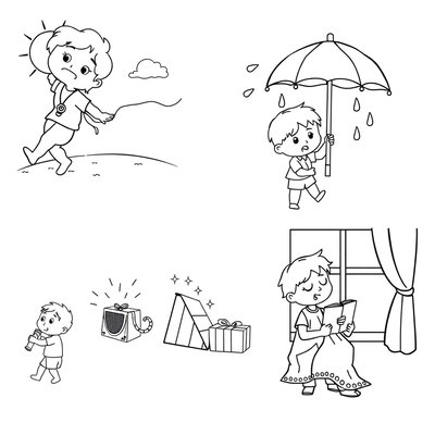 Kolorowanka — Sceny emocji