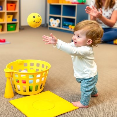 Stacja 4 — Żółta: rzut do celu