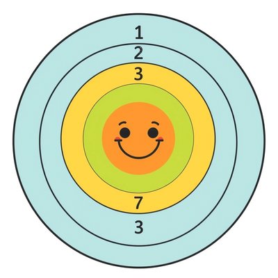 Cele do rzutu — plansza do druku