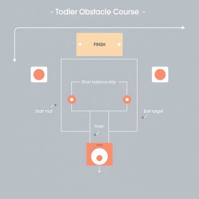 Szablon toru przeszkód — plan do wydruku