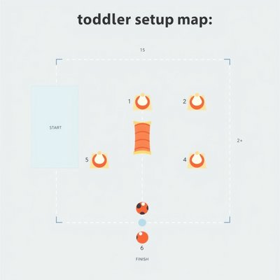Szablon toru przeszkód — plan do wydruku