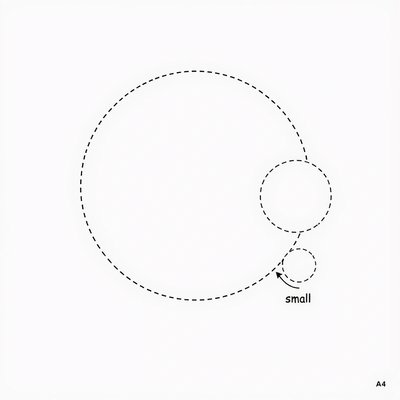 Szablony kół — głowa i uszka (do wycięcia)