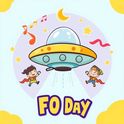 Plakat zajęć — Dzień UFO