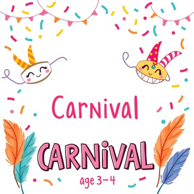 Karnawał kolorów — plakat powitalny