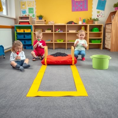 Tor koordynacyjny — ścieżka z taśmy i wiadro