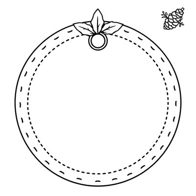 Szablon medalu (okrąg)