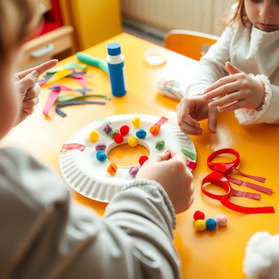 Zdjęcie instruktażowe: zbliżenie na robienie pączka