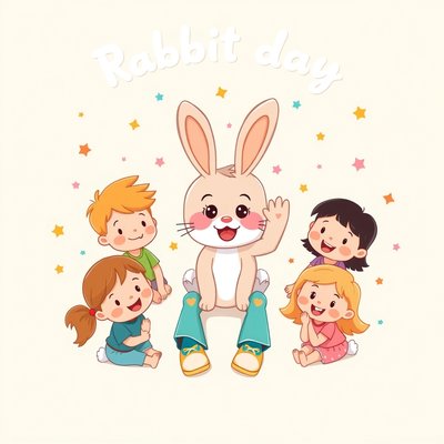 Plakat "Dzień Królika"